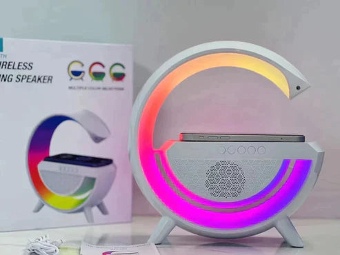 Digital Led Wireless Charger Speaker