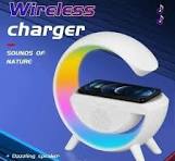 Digital Led Wireless Charger Speaker