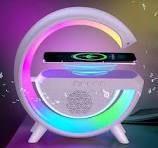 Digital Led Wireless Charger Speaker